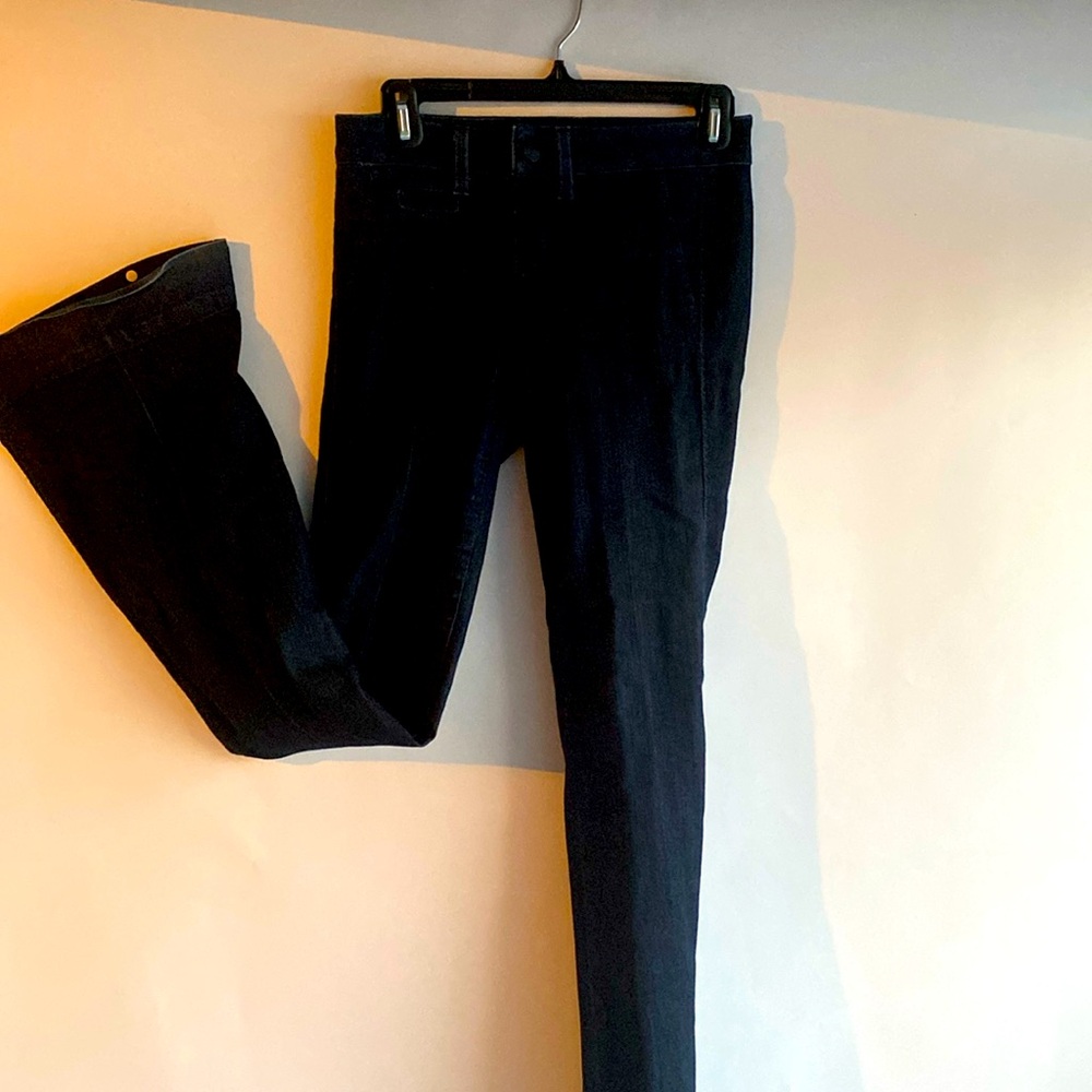 Design lab jeans, wide leg stretchy for women